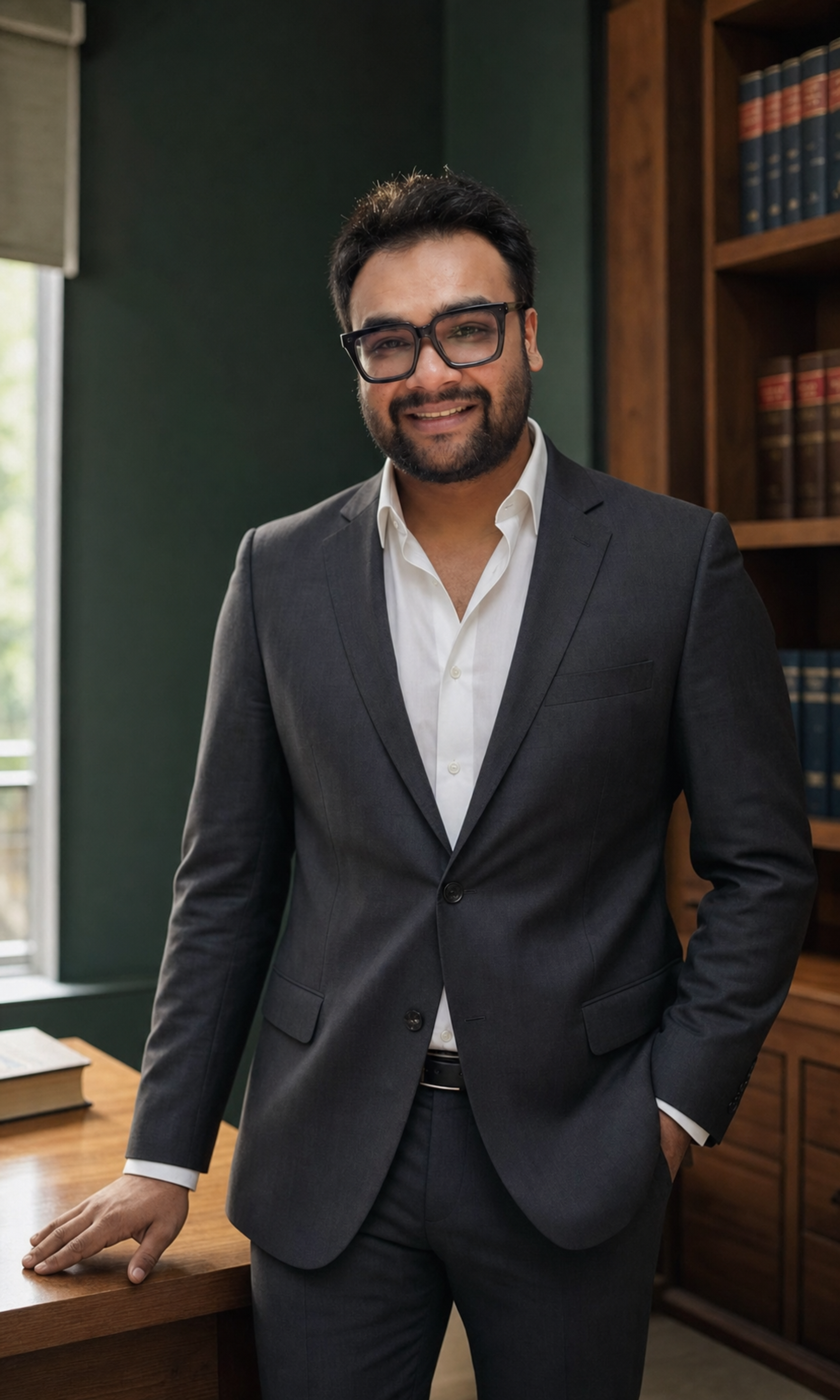 Tirth Inamdar, founder of Inamdar Legal