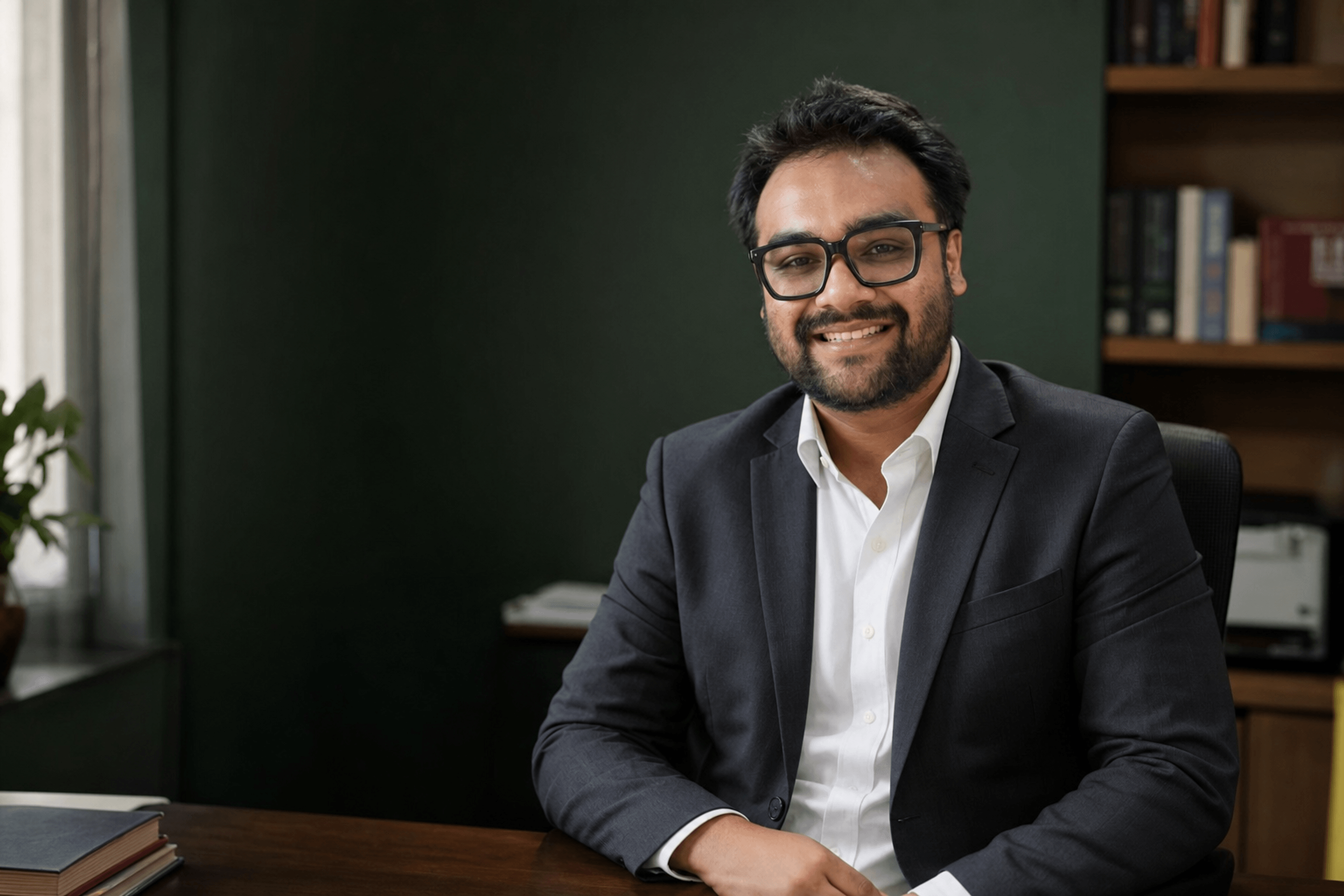 Tirth Inamdar, founder of Inamdar Legal