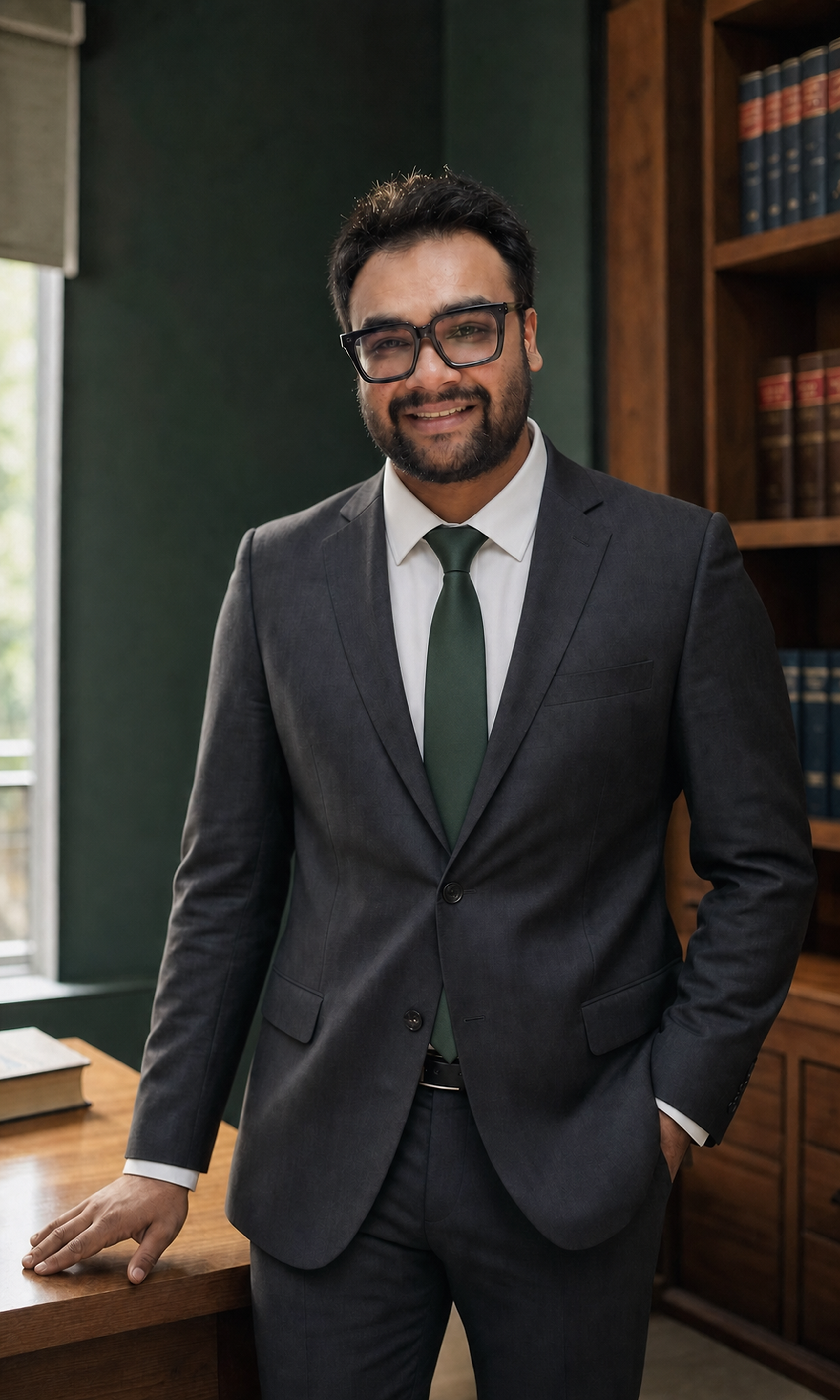 Tirth Inamdar, founder of Inamdar Legal
